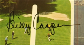 1966 US Open Championship Program Signed by Billy Casper JSA COA