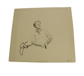 Jack Nicklaus Signed Fitzpatrick Drawing JSA COA