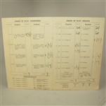 1933 England vs Scotland Boys International Match Program - Multi-Signed 