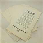 Full Set of Twelve 'Ben Hogan's Golf' Pamphlets RARE COMPLETE SET 