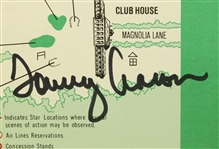 1973 Masters Spectator Guide Signed by Tommy Aaron JSA COA