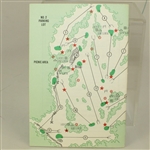 1971 Masters Spectator Guide Signed by Charles Coody JSA COA