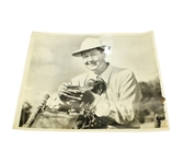 Original Byron Nelson Black and White Photo - 9 3/4" x 8"