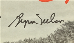 1945 Canadian PGA Montreal Open Championship Program Signed by Byron Nelson Part of 11 Straight Wins