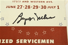 1945 Chicago Victory National Championship Program Signed by Byron Nelson-8th Win Of 11 Straight