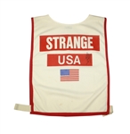 Curtis Strange Signed Ryder Cup Caddy Bib JSA COA