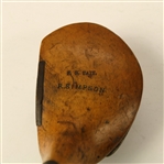 Robert Simpson Crafted Freddie Tait (Amateur Champ 1896 & 98) Driver - Carnoustie