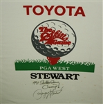 Payne Stewart Signed Caddie Bib from His Win At 1991 Skins Game Victory - PGA West
