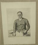 Limited Edition #63/200 Bobby Jones Print From Macleod 1930 Etching  Print by O&J Cubbage