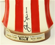 Jack Nicklaus Signed 1972 US Open Pebble Beach Jim Beam Decanter JSA COA