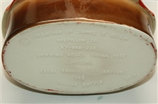 Jack Nicklaus Signed 1972 US Open Pebble Beach Jim Beam Decanter JSA COA