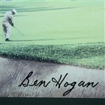 Ben Hogan Signed Ltd Riviera Art Piece - Nick Price 1995 PGA Dinner Gift JSA COA