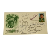 1988  Ouimet First Day Issue Cachet Signed by 9 U.S. Open Champs-Hogan, Nelson 