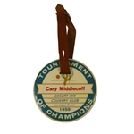 1959 Desert Inn Tournament of Champions Bag Tag - Hall of Famer Cary Middlecoff