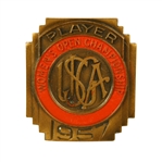 1957 Womens US Open Contestant Badge - Betsy Rawls Winner