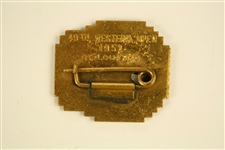 1952 Western Open Championship Contestant Pin - Lloyd Mangrum Winner