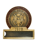 1978 Womens US Open Contestant Pin  - Hollis Stacy Winner