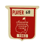 1983 Masters Tournamernt Contestant Pin - Seve Ballesteros Winner