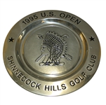 1995 US Open Championship at Shinnecock Hills Pewter Chef Plate - Corey Pavin Winner