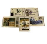 Lot of 5 Signed Golf Cards - 5 Byron Nelson Sigantures and 1 by Billy Casper (shared card) JSA COA