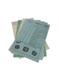 1956 Labatt Open Pairing Sheets, Starting Times, and Rules