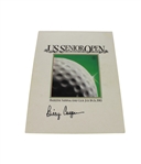 1983 US Senior Open Championship Program Signed by Billy Casper JSA COA