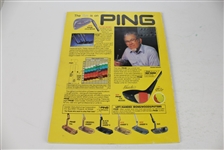 1983 US Senior Open Championship Program Signed by Billy Casper JSA COA