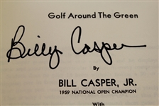 Billy Casper 'Chipping and Putting' Book Signed by Billy Casper JSA COA