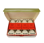 Gene Littler Ram Dozen Golf Balls Signed by Gene Littler JSA COA