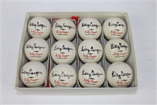 Gene Littler Ram Dozen Golf Balls Signed by Gene Littler JSA COA
