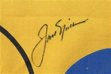 Kaiser International Open Cloth Flag Signed by 5 Champs Including Nicklaus JSA COA