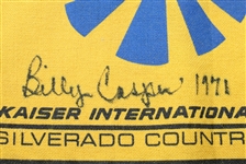 Kaiser International Open Cloth Flag Signed by 5 Champs Including Nicklaus JSA COA