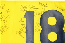 Multi Signed 1999 US Open Pinehurst #2 Flag - 39 Signatures JSA COA