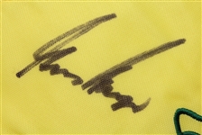 Gary Player Signed 2004 Masters Embroidered Flag JSA COA