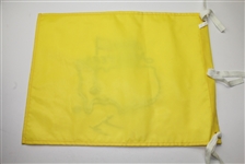 Gary Player Signed 2004 Masters Embroidered Flag JSA COA