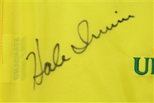 Hale Irwin Signed 1990 US Open at Medinah Embroidered Course Flag JSA COA