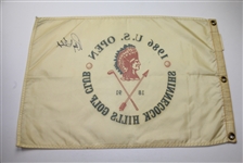 Ray Floyd Signed 1986 US Open at Shinnecock Hills GC Flag JSA COA