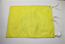 Vijay Singh Signed 2000 Masters Embroidered Flag JSA COA