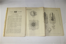 1902 Eleazer Kempshall Patent for Improvements in Golf and other Balls