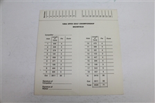 1980 Official Open Golf Championship at Muirfield Scorecard