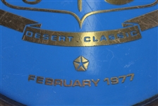 1977 Bob Hope Desert Classic Commemorative Plate