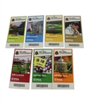 2011 PGA Championship at Atlanta Athletic Club Ticket Set Signed by Keagan Bradley JSA COA