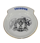 1993 PGA Championship at Inverness Ceramic Ash Tray Signed Twice by Paul Azinger JSA COA