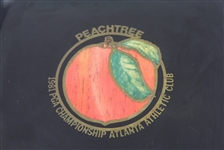 1981 PGA Championship at Atlanta Atheltic Club Couroc  Plate