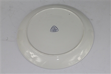 1967 Bing Crosby Pro-Am Ceramic Plate Signed by Past Champs Billy Casper and Bob Rosburg 