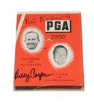 1960 National Golf Day Booklet Signed by Bob Rosburg and Billy Casper JSA COA
