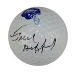 Football Hall of Famer Frank Gifford Signed New York Giants Logo Golf Ball JSA COA