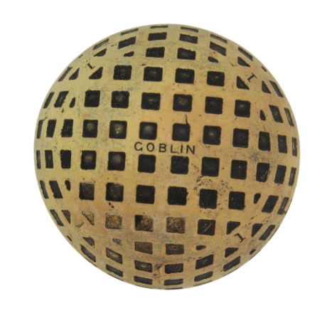 Vintage GOBLIN Mesh Pattern Golf Ball