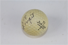 Jacky Cupit Signed Model Logo Golf Ball JSA COA-Winner of Canadian & Western Opens