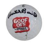 Butch Baird Signed Goof Off Logo Golf Ball JSA COA